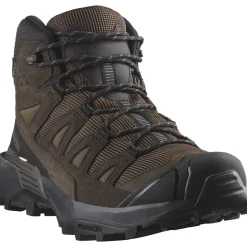 Salomon Vinterfodtøj|Vandrestøvler-X Ultra 360 Leather Mid Gore-Tex Herrestøvle  Dark Earth / Delicioso / Castlerock
