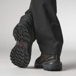 Salomon Vinterfodtøj|Vandrestøvler-X Ultra 360 Leather Mid Gore-Tex Herrestøvle  Dark Earth / Delicioso / Castlerock