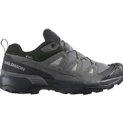 Salomon Vandresko|Fritidssko-X Ultra 360 Leather Gore-Tex Herresko  Sharkskin / Castlerock / Kelp