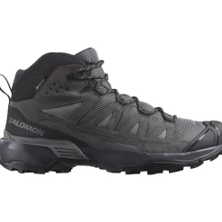 Salomon Vandrestøvler|Fodtøj-X Ultra 360 Leather Mid Gore-Tex Herrestøvle  Castlerock / Asphalt / Kelp
