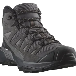 Salomon Vandrestøvler|Fodtøj-X Ultra 360 Leather Mid Gore-Tex Herrestøvle  Castlerock / Asphalt / Kelp