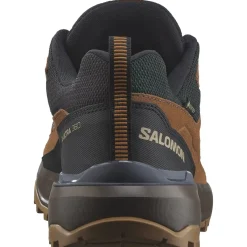Salomon Fodtøj|Vandresko-X Ultra 360 Leather Gore-Tex Herresko  Grisaille / Caramel Cafe / Marmalade