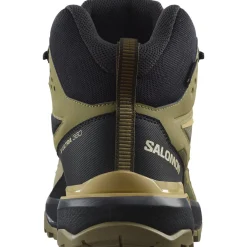 Salomon Fodtøj|Vandrestøvler-X Ultra 360 Mid Gore-Tex Herrestøvle  Olive Night / Slate Green / Southern Moss