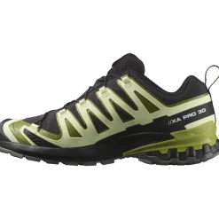 Salomon Fodtøj|Løbesko-XA PRO 3D V9 Gore-Tex Herresko  Black / Lime Cream / Dark Citron