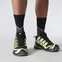 Salomon Fodtøj|Løbesko-XA PRO 3D V9 Gore-Tex Herresko  Black / Lime Cream / Dark Citron