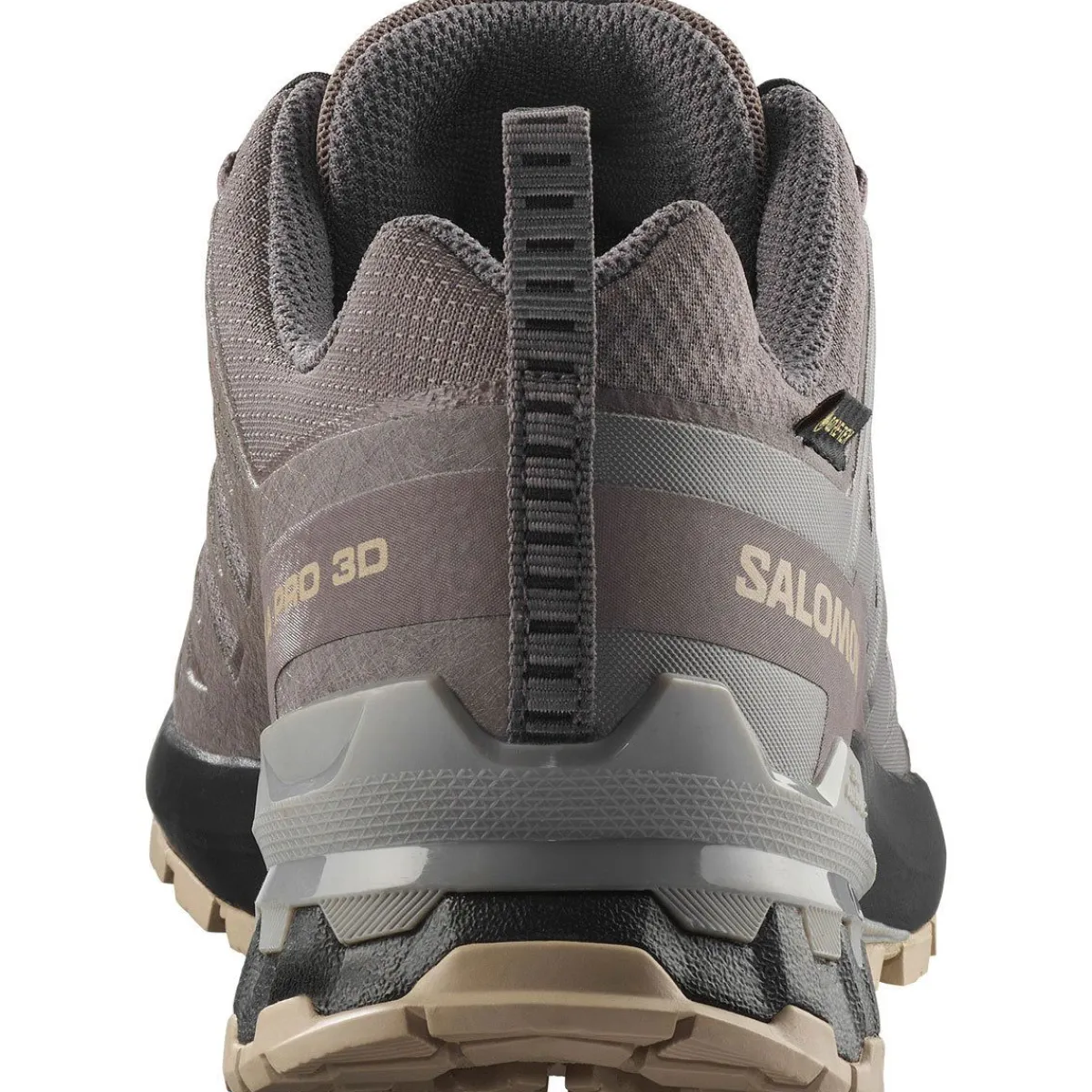 Salomon Vinterfodtøj|Fodtøj-XA PRO 3D V9 Gore-Tex Damesko Plum Kitten / Black / Gull