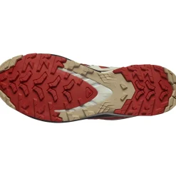 Salomon Løbesko|Vandresko-XA PRO 3D V9 Gore-Tex Herresko  Aurora Red / Safari / White
