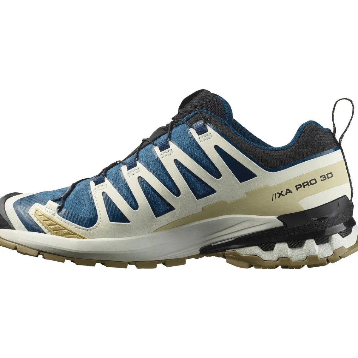 Salomon Vinterfodtøj|Fodtøj-XA PRO 3D V9 Gore-Tex Herresko Dark Blue / Icicle / Aloe