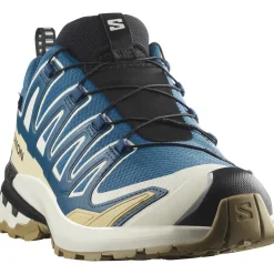 Salomon Vinterfodtøj|Fodtøj-XA PRO 3D V9 Gore-Tex Herresko Dark Blue / Icicle / Aloe