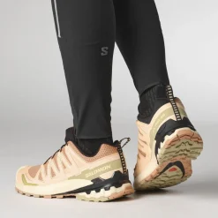 Salomon Fodtøj|Vandresko-XA PRO 3D Version 9 Damesko Cork / Peach / Sponge