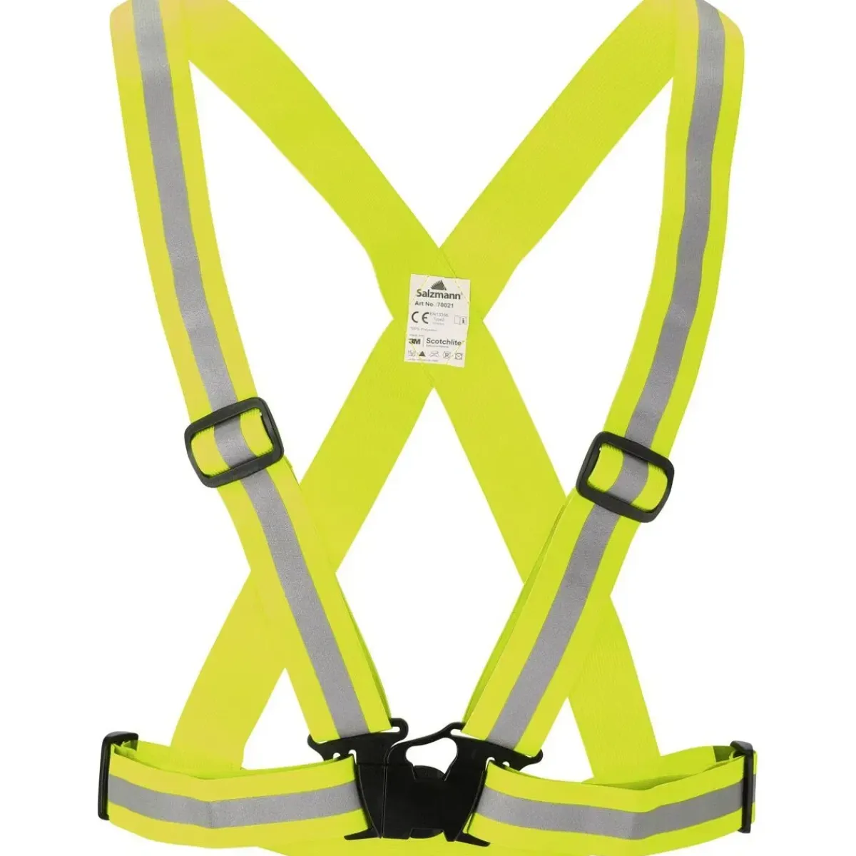 SALZMANN Løbeudstyr|Løbeudstyr-Reflective Cross Refleksbælte