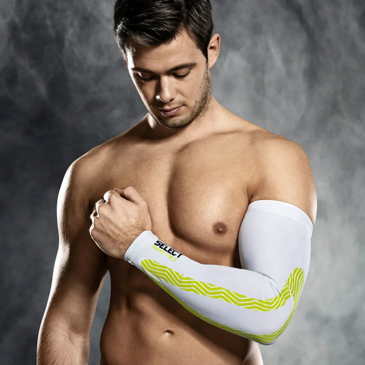 Select Støtte Og Bandager|Sportsstøtte-6610 Kompressionsærme - Hvid