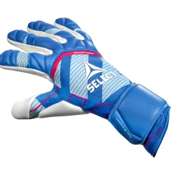 Select Fodboldudstyr-88 Pro Grip v25 Målmandshandsker Blå / Hvid