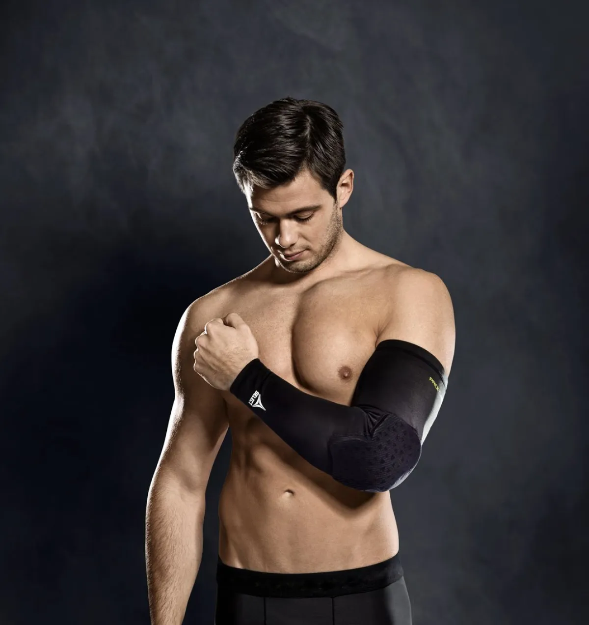 Select Støtte Og Bandager|Sportsstøtte-Albuebind med Kompression - Lang, sort Sort