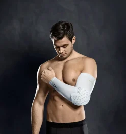 Select Støtte Og Bandager|Sportsstøtte-Albuebind med Kompression - Lang, hvid  Hvid