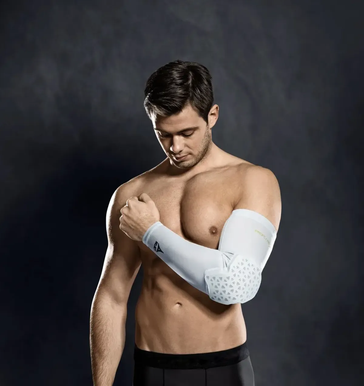 Select Støtte Og Bandager|Sportsstøtte-Albuebind med Kompression - Lang, hvid Hvid