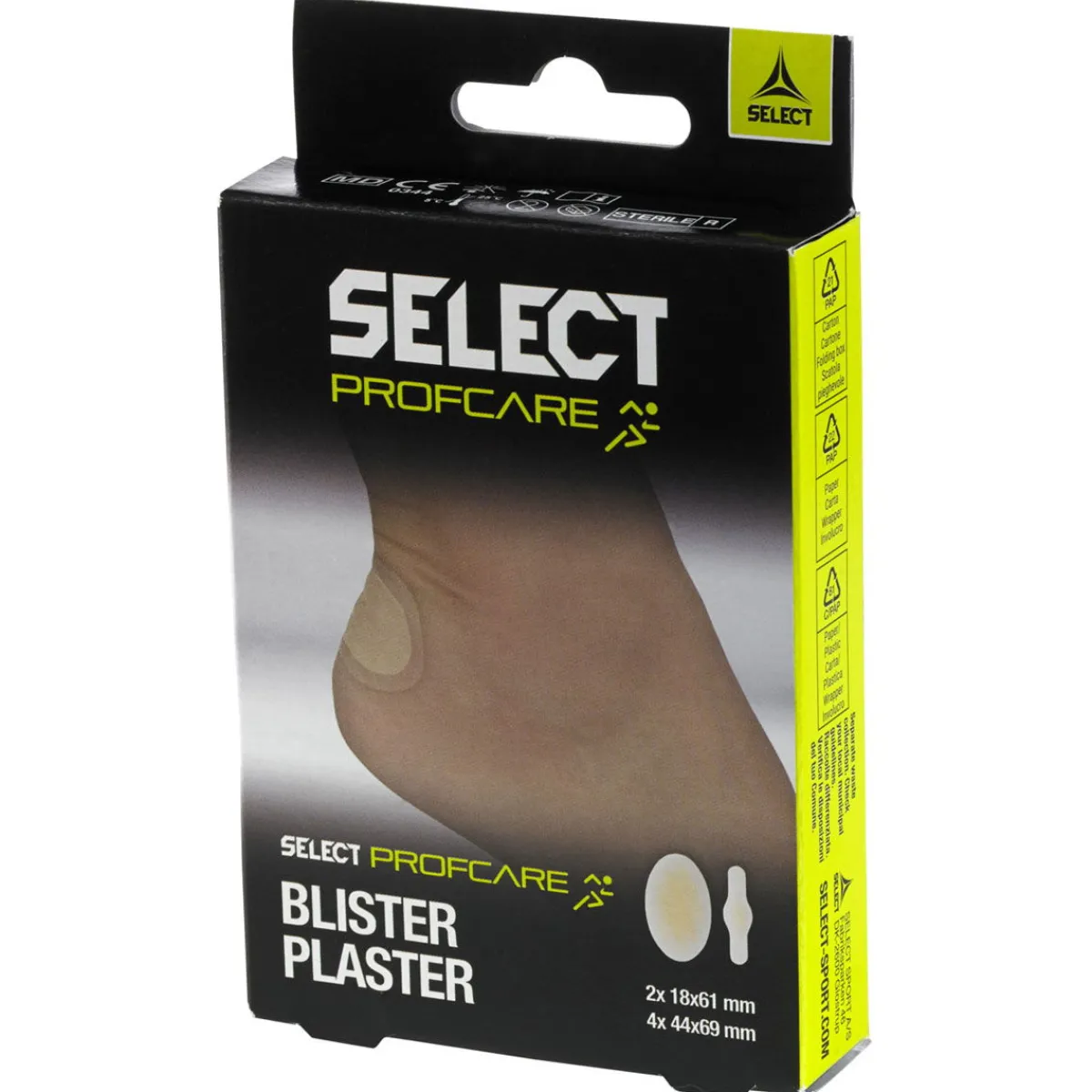 Select Sportspleje|Sportspleje-Blister plaster - 2 stk. small 4 stk. medium