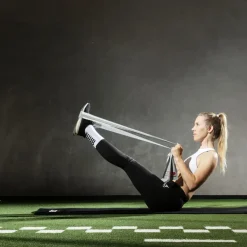 Select Træningsudstyr-Recoveryband Box (pakke med 4 forskellige bånd) Grå