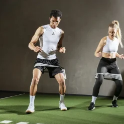 Select Træningsudstyr-Recoveryband Box (pakke med 4 forskellige bånd) Grå