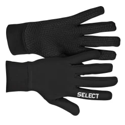 Select Fodboldtøj|Løbetøj-Winter v23 Spillerhandsker  Sort 