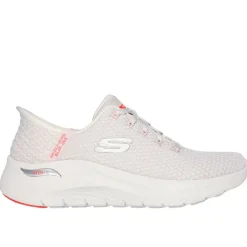 Skechers Fritid Fritidssko|Sneakers-Skechers Arch Fit 2.0 - Slip-Ins Good Energy Damesko  Natural / Multi
