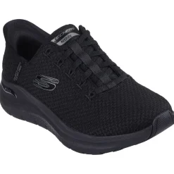 Skechers Fritid Fritidssko|Sneakers-Skechers Arch Fit 2.0 - Slip-Ins Good Energy Damesko Black