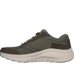 Skechers Fritid Fritidssko|Sneakers-Skechers Arch Fit 2.0 - The Keep Herresko  Olive