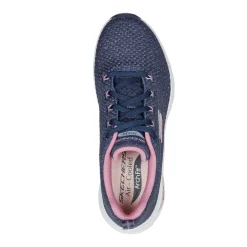 Skechers Fritid Fritidssko|Sneakers-Skechers Arch Fit - Glee for all Damesko  Navy / Pink