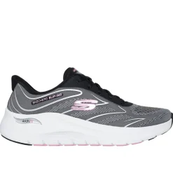Skechers Fritid Fritidssko|Sneakers-Skechers Arch Fit 2.0 Slip-Ins - Sleek Stride Damesko  Black / Pink