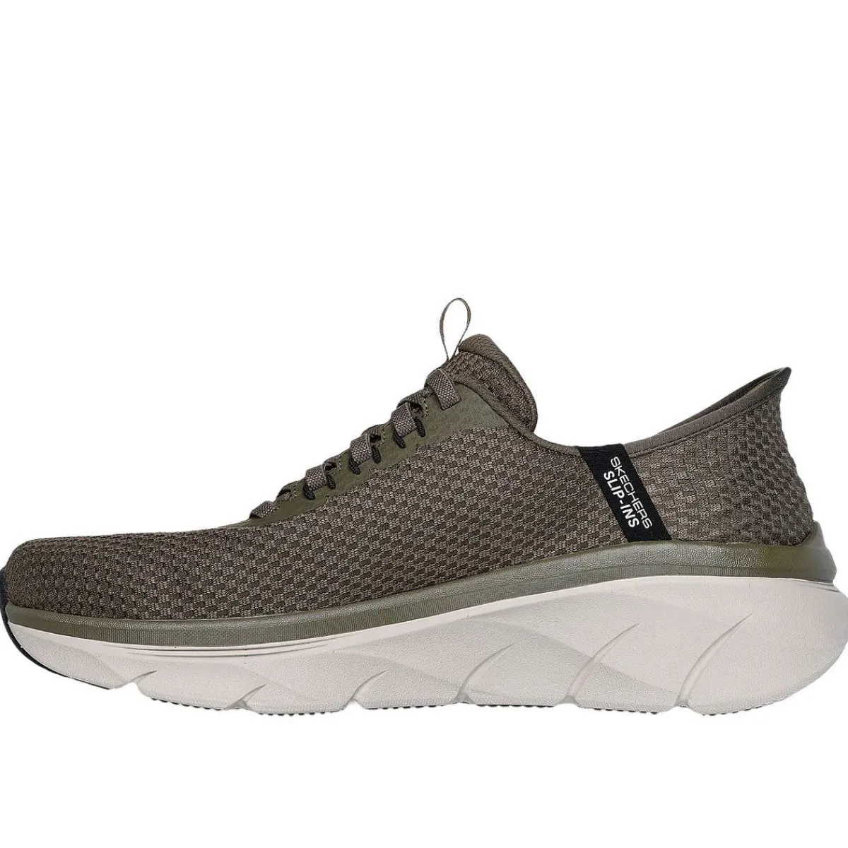 Skechers Fritid Fritidssko|Sneakers-Skechers D'Lux Walker 2.0 Slip-Ins - Taurrel Herresko Olive