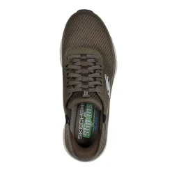 Skechers Fritid Fritidssko|Sneakers-Skechers D'Lux Walker 2.0 Slip-Ins - Taurrel Herresko Olive