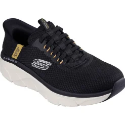 Skechers Fritid Fritidssko|Sneakers-Skechers D'Lux Walker 2.0 Slip-Ins - Taurrel Herresko Black / Yellow