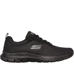 Skechers Fritid Fritidssko|Sneakers-Skechers Flex Appeal 4.0 - Brilliant View Damesko Black