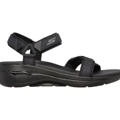 Skechers Fritid Sandaler-Skechers Go Walk Arch Fit - Cruise Around Damesandal  Black
