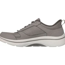 Skechers Performance Sneakers|Fritidssko-Skechers Go Walk Arch Fit 2.0 - Seared Herresko  Khaki