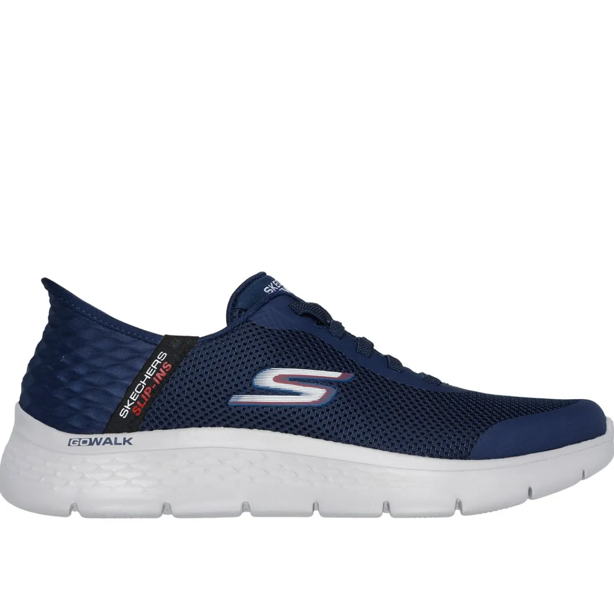 Skechers Performance Fritidssko|Sneakers-Skechers Go Walk Flex Slip-Ins - Hands Up Herresko Navy