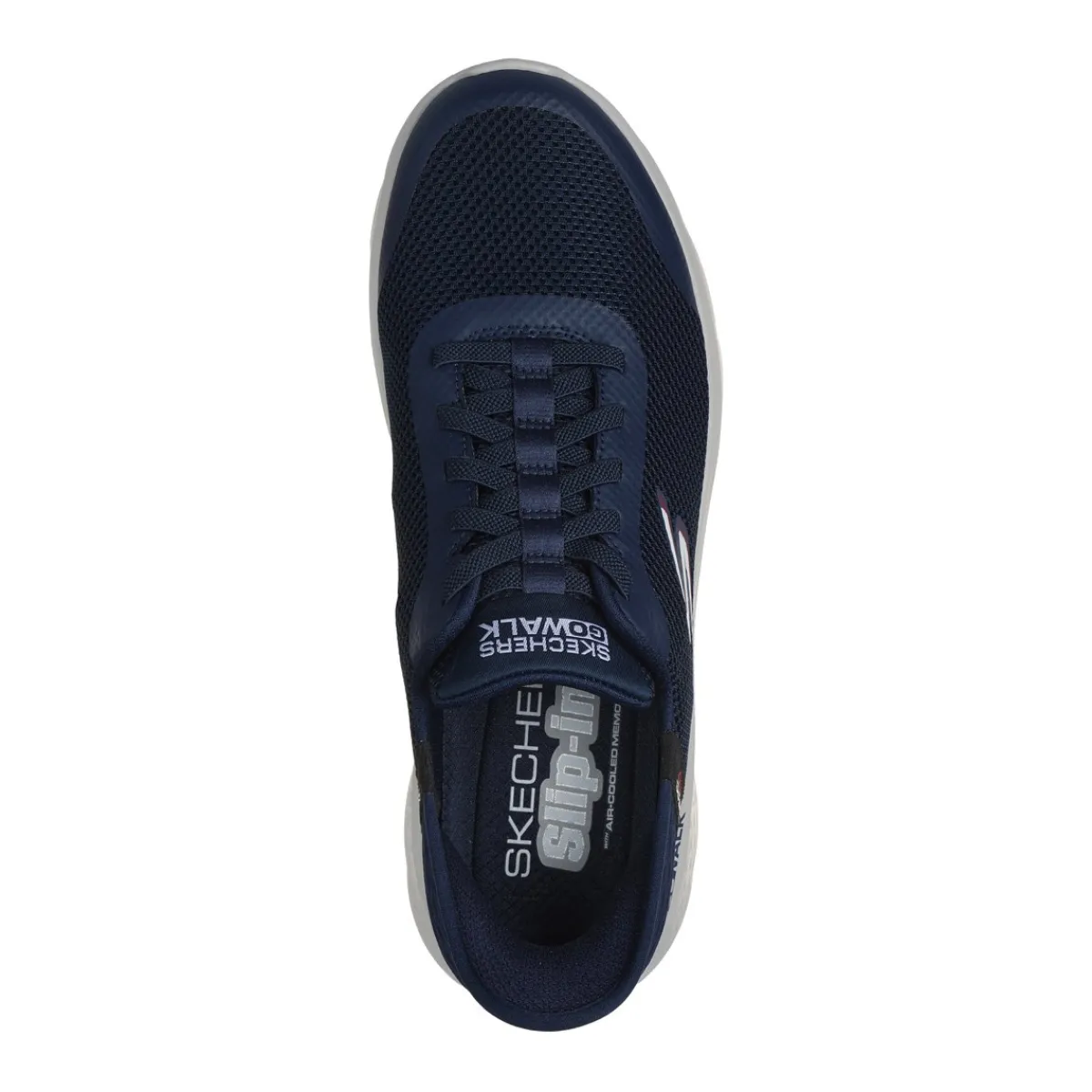 Skechers Performance Fritidssko|Sneakers-Skechers Go Walk Flex Slip-Ins - Hands Up Herresko Navy