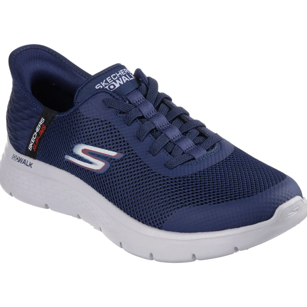 Skechers Performance Fritidssko|Sneakers-Skechers Go Walk Flex Slip-Ins - Hands Up Herresko Navy