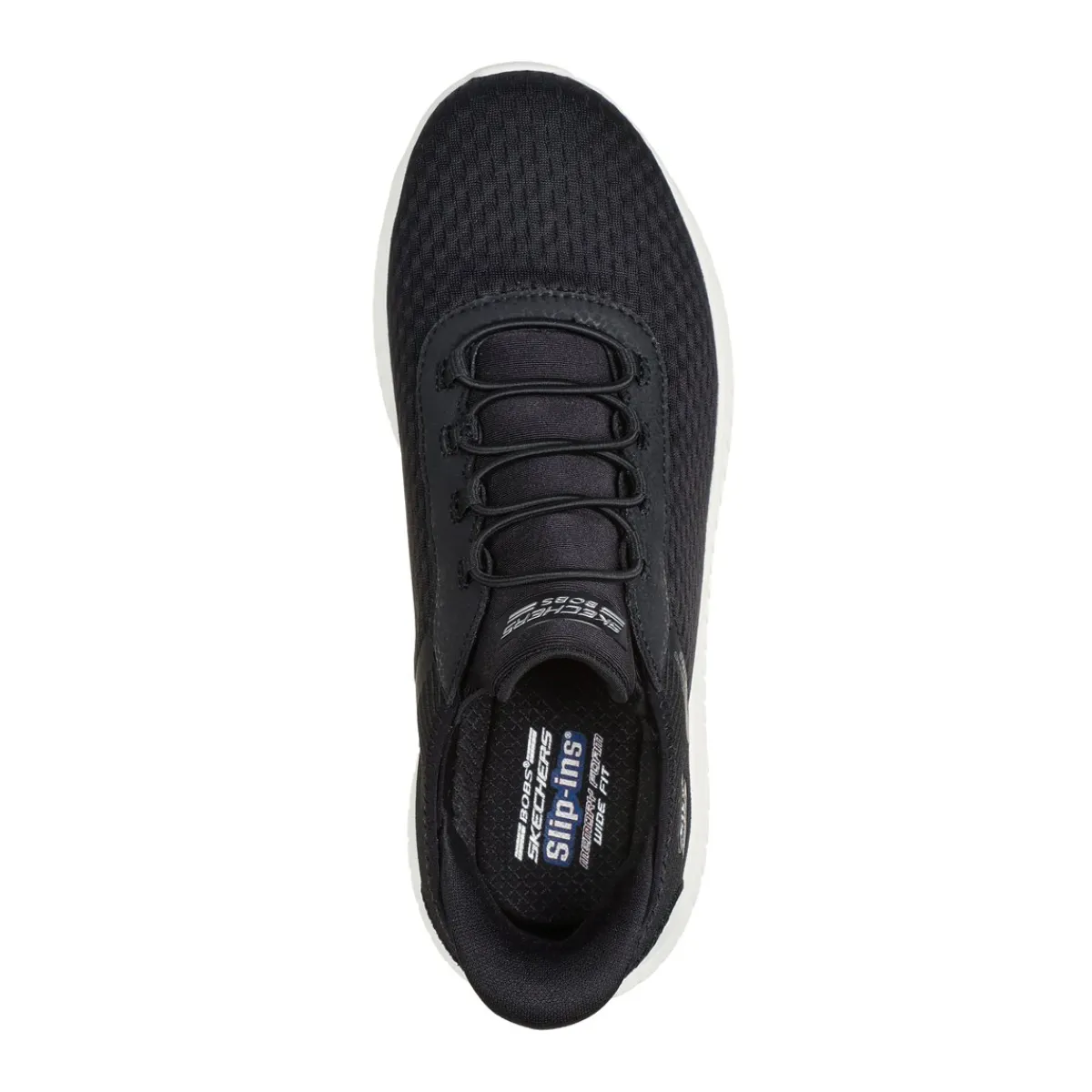 Skechers Fritid Fritidssko|Sneakers-Skechers Slip-ins: BOBS Squad Chaos Damesko Black