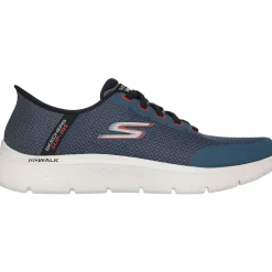 Skechers Fritid Sneakers|Sneakers-Skechers Slip-ins: Go Walk Flex - Netro Herresko Slate