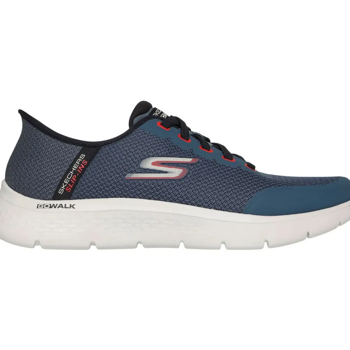 Skechers Fritid Sneakers|Sneakers-Skechers Slip-ins: Go Walk Flex - Netro Herresko Slate