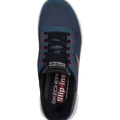 Skechers Fritid Sneakers|Sneakers-Skechers Slip-ins: Go Walk Flex - Netro Herresko Slate