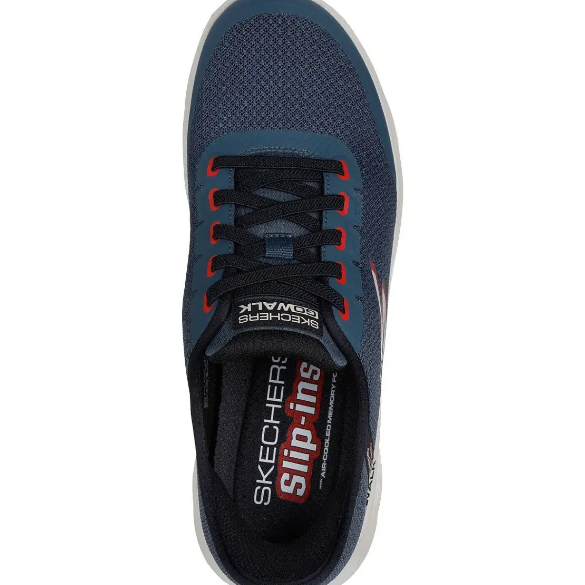 Skechers Fritid Sneakers|Sneakers-Skechers Slip-ins: Go Walk Flex - Netro Herresko Slate
