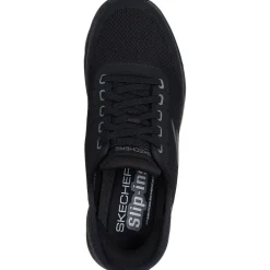 Skechers Fritid Sneakers|Sneakers-Skechers Slip-ins: Go Walk Flex - Netro Herresko Black