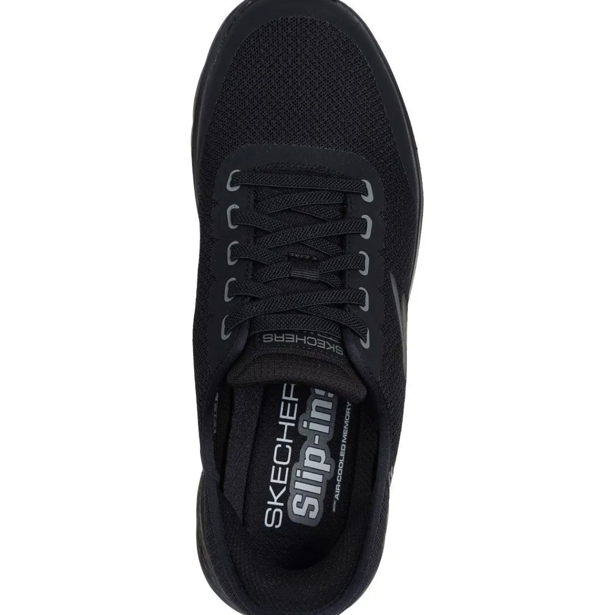 Skechers Fritid Sneakers|Sneakers-Skechers Slip-ins: Go Walk Flex - Netro Herresko Black