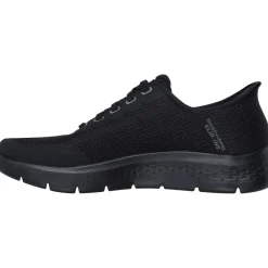 Skechers Fritid Sneakers|Sneakers-Skechers Slip-ins: Go Walk Flex - Netro Herresko Black