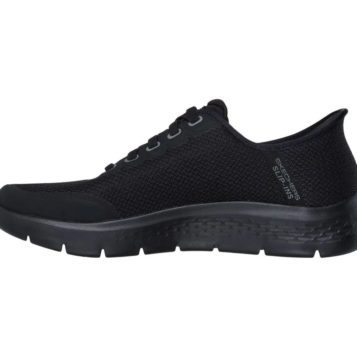 Skechers Fritid Sneakers|Sneakers-Skechers Slip-ins: Go Walk Flex - Netro Herresko Black