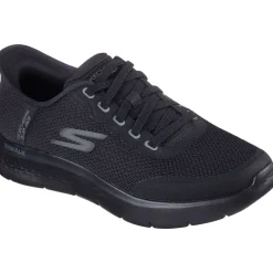 Skechers Fritid Sneakers|Sneakers-Skechers Slip-ins: Go Walk Flex - Netro Herresko Black