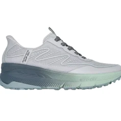 Skechers Fritid Fritidssko|Sneakers-Skechers Switch Back - Mist Damesko  Gray / Green