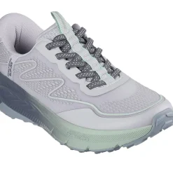 Skechers Fritid Fritidssko|Sneakers-Skechers Switch Back - Mist Damesko  Gray / Green